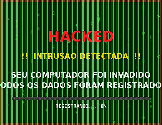 Intrusao detectada